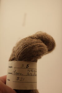Foster's Trail and Alpaca Farm yarn skein from alpaca Laura