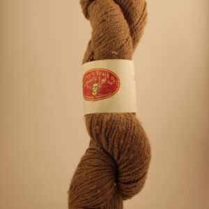 Alpaca yarn skein from the Foster's Trail and Alpaca Farm alpaca Angel Eyes in the color potters clay