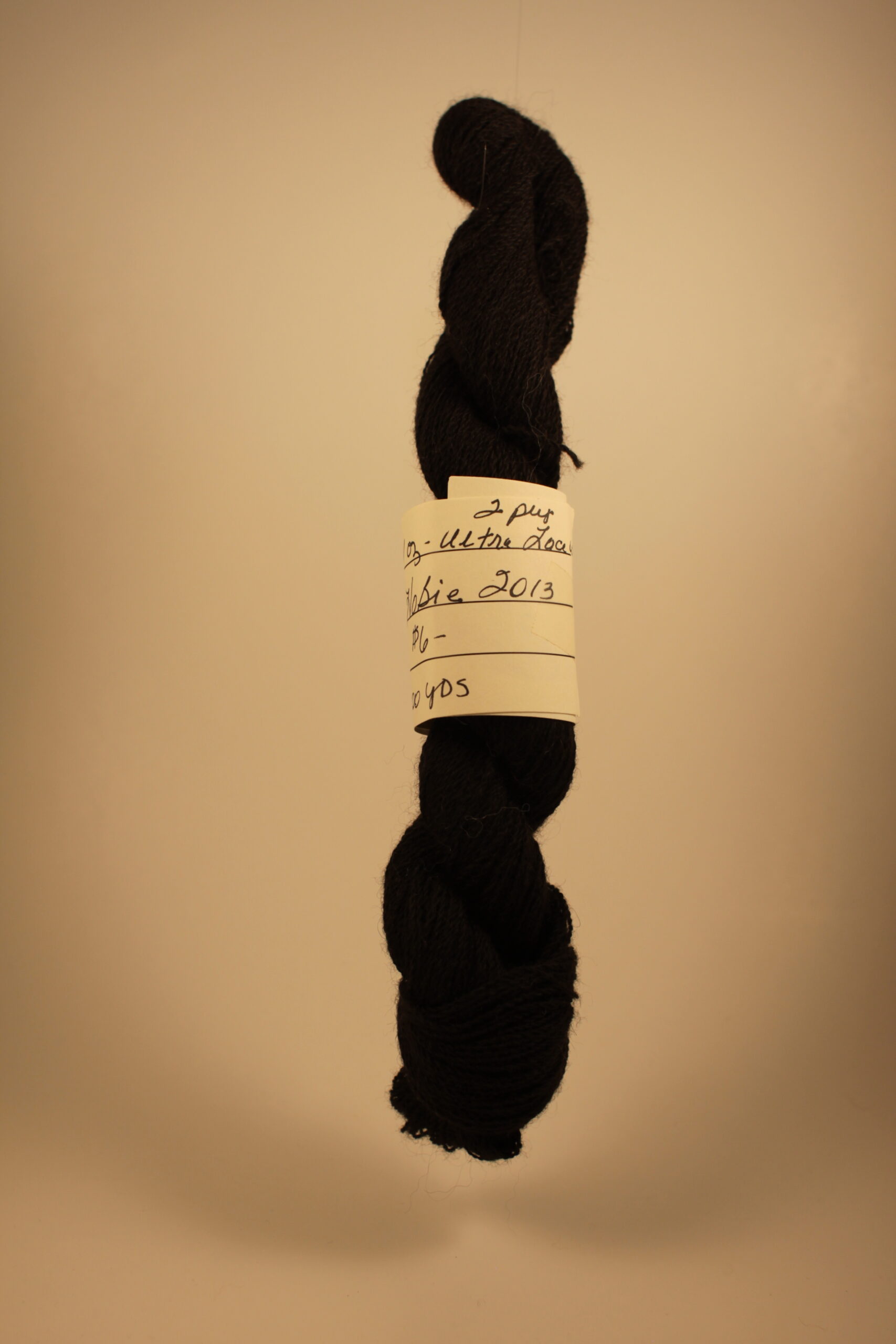 Creole-colored alpaca yarn skein from alpaca Hobie from Foster's Trail and Alpaca Farm in Cleveland, TN