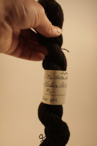 Hobie alpaca yarn close-up