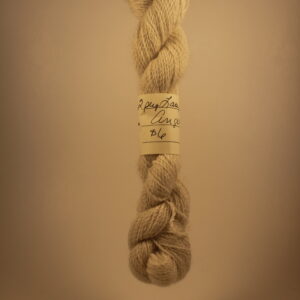 Light camel-colored alpaca yarn skein from alpaca Ansell from Foster's Trail and Alpaca Farm in Cleveland, TN